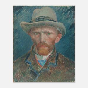 Self-Portrait Van Gogh Canvas 60x75cm / 24x30″